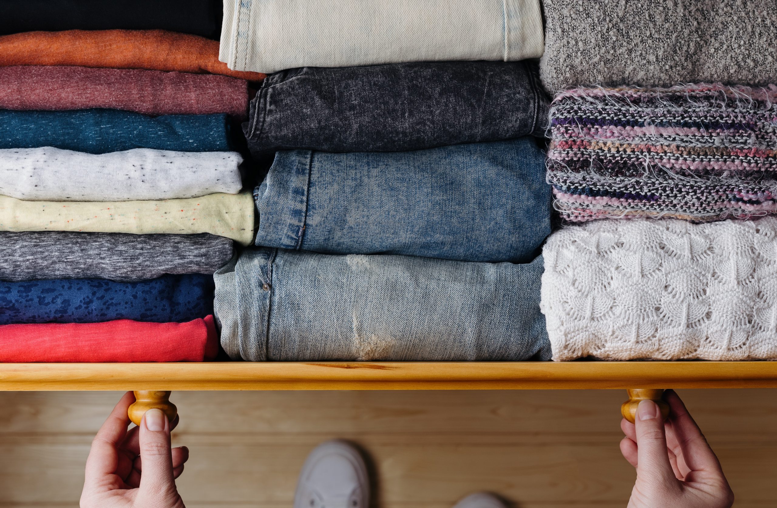 Come organizzare al meglio il vostro guardaroba?